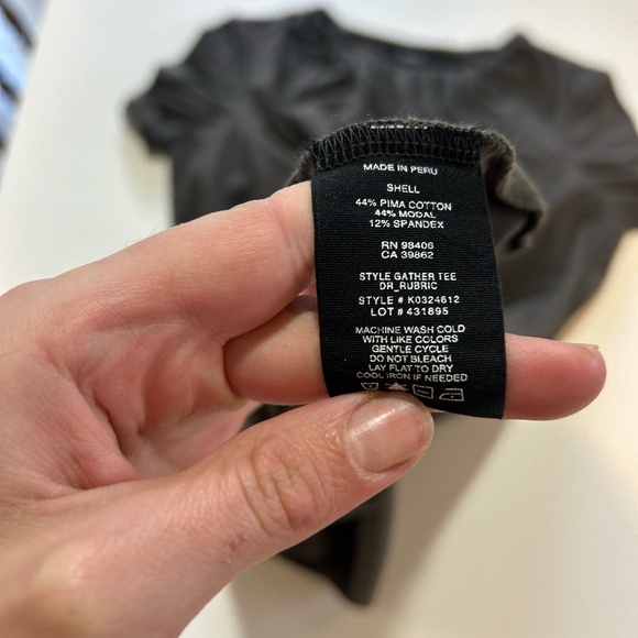 Theory Ruched Neck Dress Size M - Picture 9 of 9